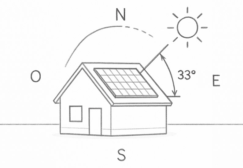 paneles solares: La mejor orientación e inclinación según tu ubicación geográfica